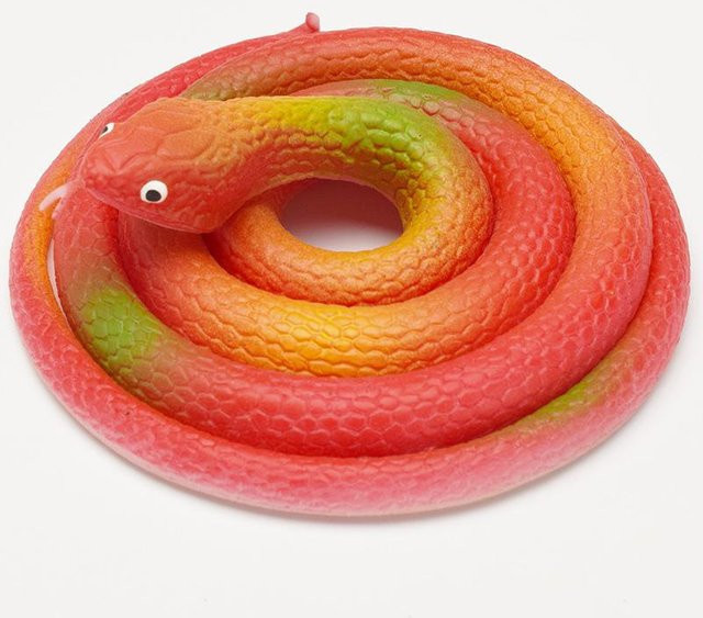 A Family Of Home Textiles Gummi-Falsche Schlange, Scherzspielzeug - Bild 1