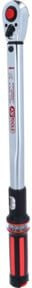 KS Tools ERGOTORQUE precision Ratschen-Drehmomentschlüssel 1/2 Zoll, 40-200Nm, rot - Bild 1