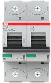 ABB S802S-B16 Leitungsschutzschalter 16A 400V Grau - Bild 1