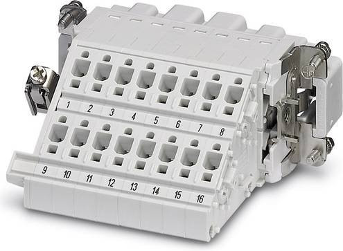 Phoenix Contact Klemmenadapter HC-B 16-A-DT-PER-M in Weiß, 5 Stück - Bild 1