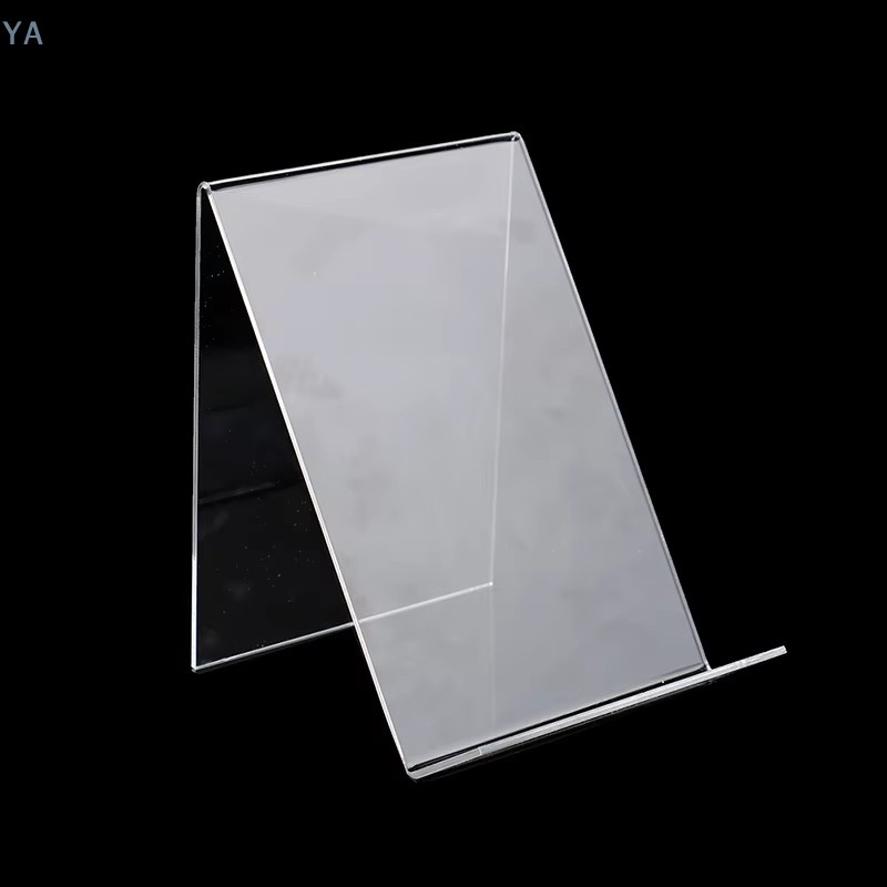 YA Acryl-Buchpräsentationsständer und Artikelhalter für Broschüren in Transparent - Bild 2