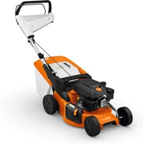 STIHL Benzin-Rasenmäher RM 248 in Orange mit Mulchkit und Multi-Blade-Scheibe - Bild 1