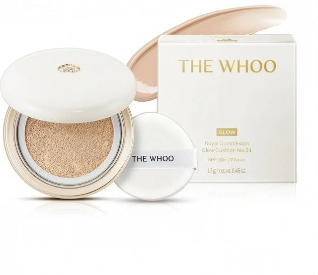 The Whoo Royal Glow Cushion Teint, No. 21 beige, glänzend - Bild 1