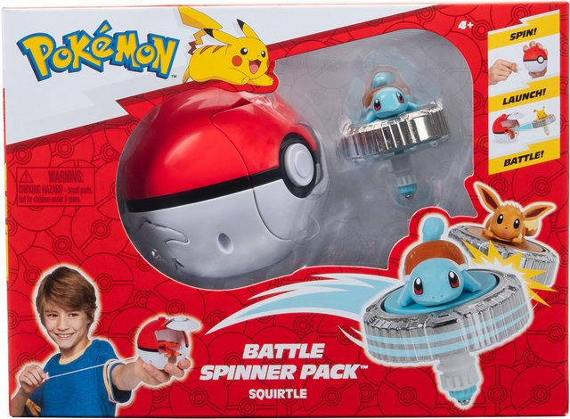 Pokémon Battle Spinner Schiggy Pokéball, ab 4 Jahren - Bild 1
