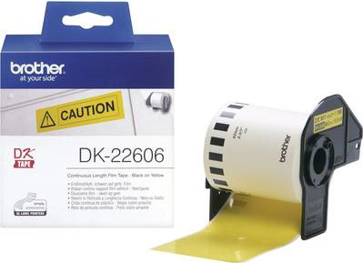 Brother Endlos-Etikett DK-22606 Film Gelb Breite: 6,2 cm, Länge: 15,2 m - Bild 2