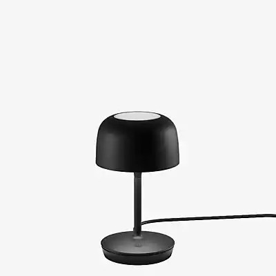 Bover Bol LED Tischleuchte in Schwarz aus Metall - Bild 1