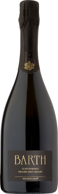 Barth Schützenhaus Sekt Riesling Brut Nature, Rheingau, 2019, 0,75 l - Bild 1