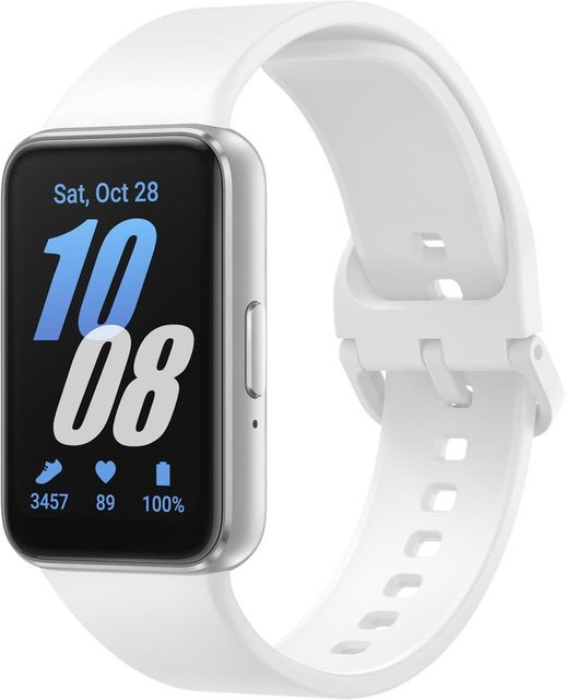Samsung Galaxy Fit3 Fitnesstracker in Silver mit 1,6 Zoll Display, Bluetooth, Schlafanalyse und Wasserfestigkeit - Bild 2