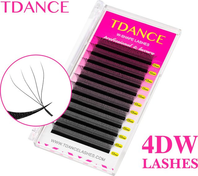 TDANCE W-Style Wimpernverlängerung, Faux Mink, Unisex - Bild 1