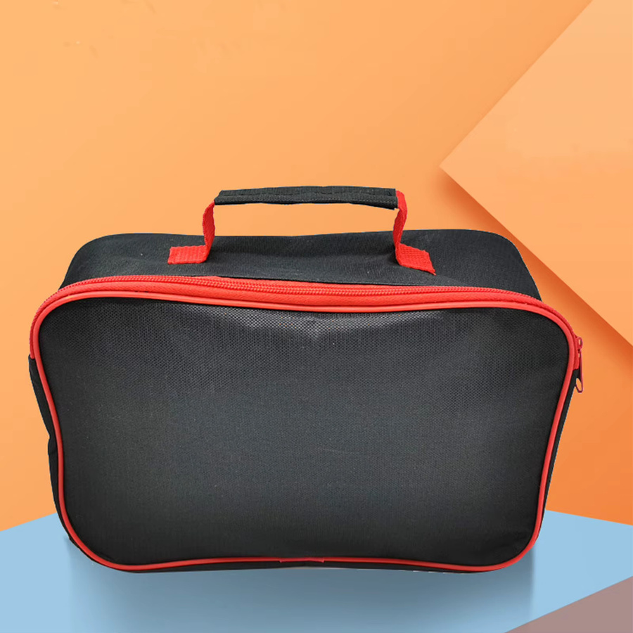 ACCHAMP Werkzeugtasche für Automechaniker mit Reißverschluss und Griff, Orange/Schwarz, B/T/H: 26,0 x 17,0 x 9,0 cm - Bild 3