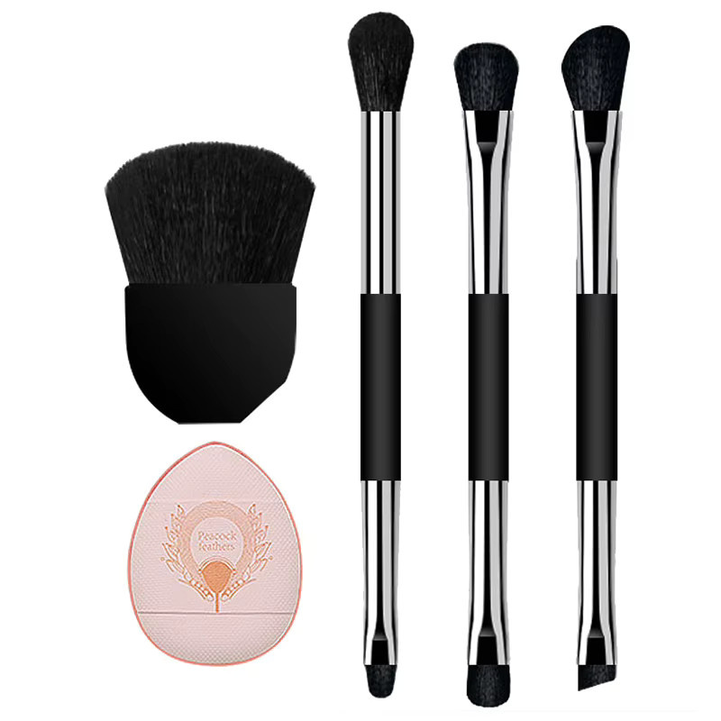 zephoco Make-up-Pinsel-Set, 5-teilig, mit Box, Unisex - Bild 3