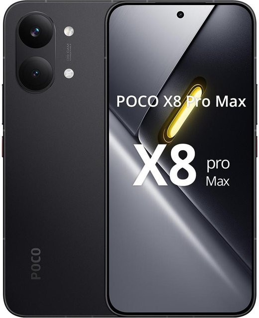 Xiaomi POCO X8 Pro Max 5G Smartphone Schwarz 256GB 12GB RAM NFC - Bild 5