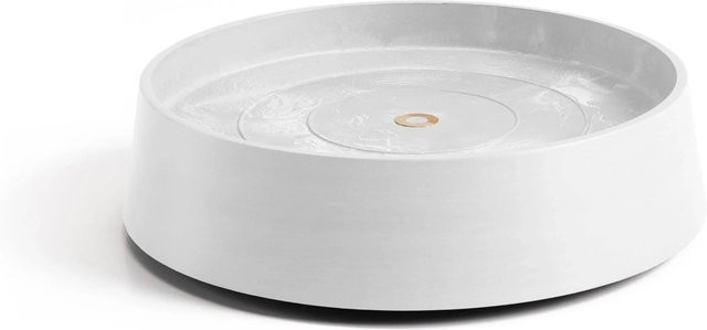 Ecopots Untersetzer Oslo Weiß B: 32,2 cm, H: 8,5 cm - Bild 1
