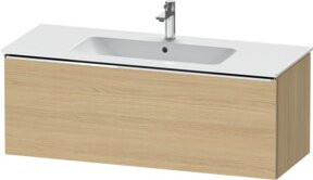 Duravit Waschtischunterschrank D-Neo wandhängend in Beige mit einer Auszug, B/T/H: 121 x 46,2 x 44 cm - Bild 1