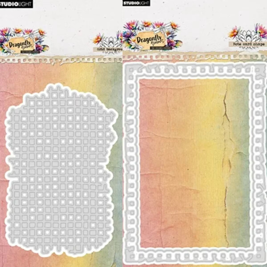 Blumenstempel 2025 Set mit Stanzformen und Schablonen in Multicolor aus Metall für DIY-Grußkarten, Tagebücher und Dekorationen - Bild 2