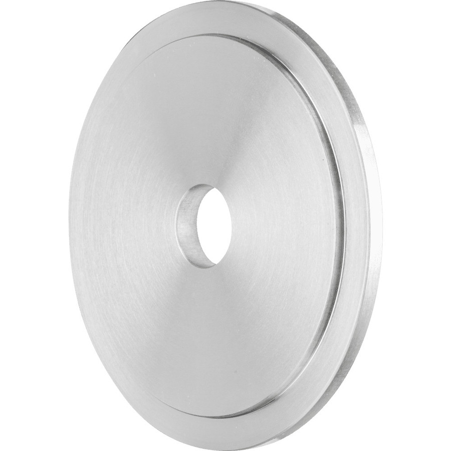 PFERD TOOLS Spannflansch für POLINOX-Vliesräder PNK in Silber mit Bohrung Ø 76,2 mm und Reduzierung auf Bohrung Ø 16,1 mm - Bild 2