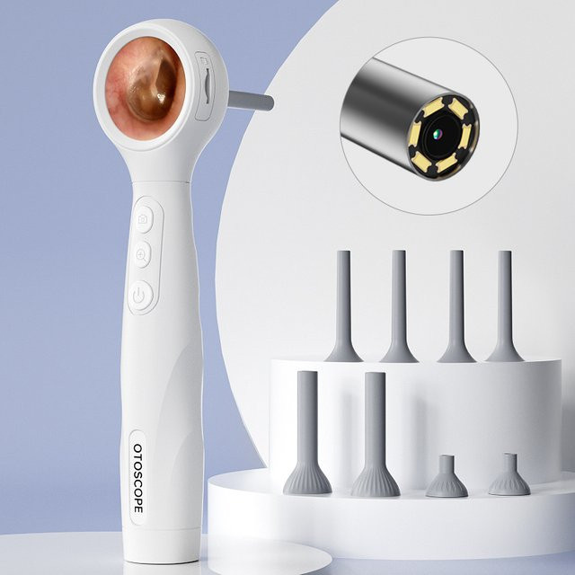 ZYPUSON Otoskop-Kamera-Set, Weiß, Unisex - Bild 1