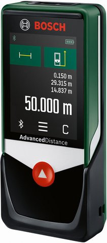 Bosch Laser-Entfernungsmesser AdvancedDistance 60C in Grün und Schwarz mit bis zu 50 m Reichweite - Bild 1
