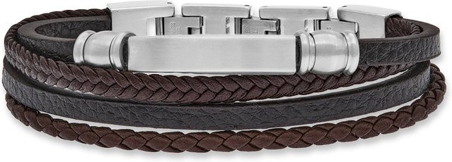 Save Brave Armband Edelstahl, Silber, Herren - Bild 1