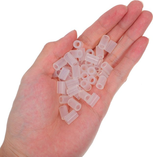 50 Stück Gitarren-Tonabnehmer-Gummischläuche in Transparent, flexible Hülse für die Pickup-Installation und Höhenverstellung, Zubehör für E-Gitarren, Durchmesser: 0,7 mm - Bild 1