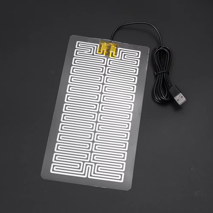 APWIKOGER USB Elektrisches Heizkissen in Weiß für Füße, Knie, Weste oder Jacken mit 5V Anschluss - Bild 5
