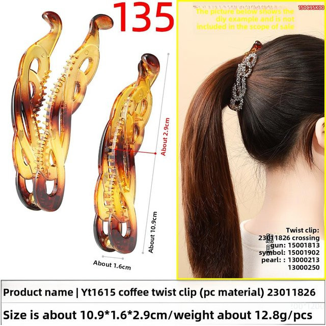 Woman Boutique Twist-Klammer-Haarnadel, Damen - Bild 1