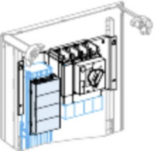 Schneider Electric PrismaSeT-P Verbindungsblock ComPacT NSX400-630/INS630 4-polig mit vertikaler Linergy Sammelschiene - Bild 1