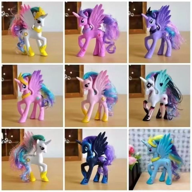 Hasbro My Little Pony Figuren-Spielzeugset, Twilight Princess Celestia Cadance Luna, Kunststoff, Bunt / Mehrfarbig - Bild 1