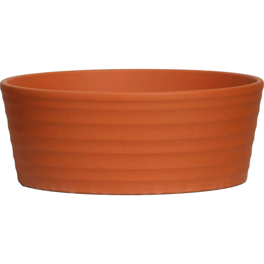Keramikschale Sirius in Terrakotta Natur, Durchmesser: 18 cm, Höhe: 7,4 cm - Bild 2