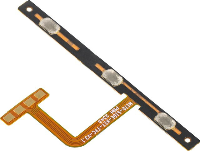 Motorola Moto E13 Microcontact On-Off Button Service Pack in Schwarz - Bild 1