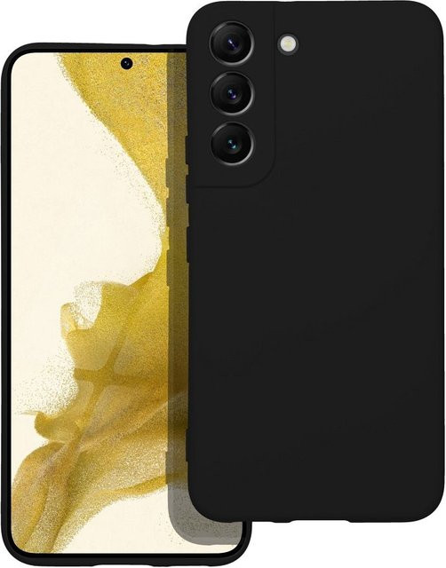 Samsung Galaxy S22 5G S901 Silikon Hülle in Schwarz - Bild 1