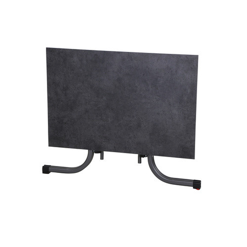 Siena Garden Klapptisch Sola Rechteckig mit HPL-Platte in Anthrazit, B/T/H: 120 x 80 x 70 cm - Bild 2