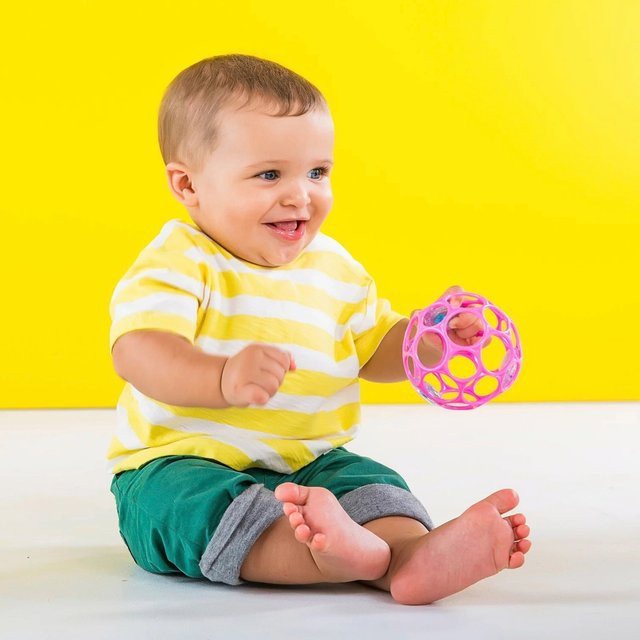 Oball Oball Rattle, Rassel, ab 0 Jahre, Bunt / Mehrfarbig, Rosa / Pink - Bild 1