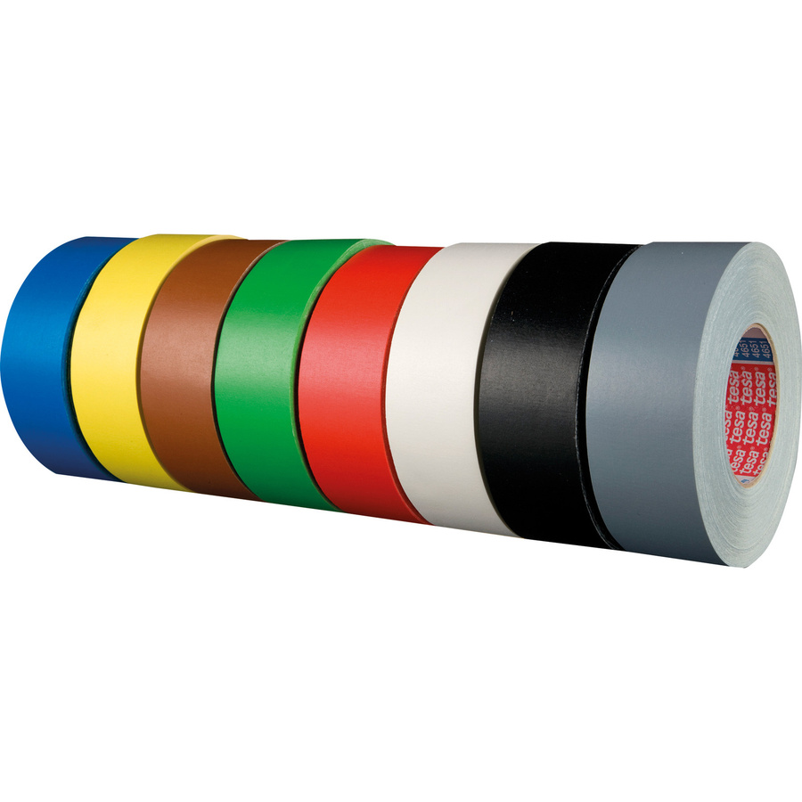 tesa tesaband 4651 Premium Gewebeband weiß Breite: 25 mm, Länge: 50 m - Bild 1