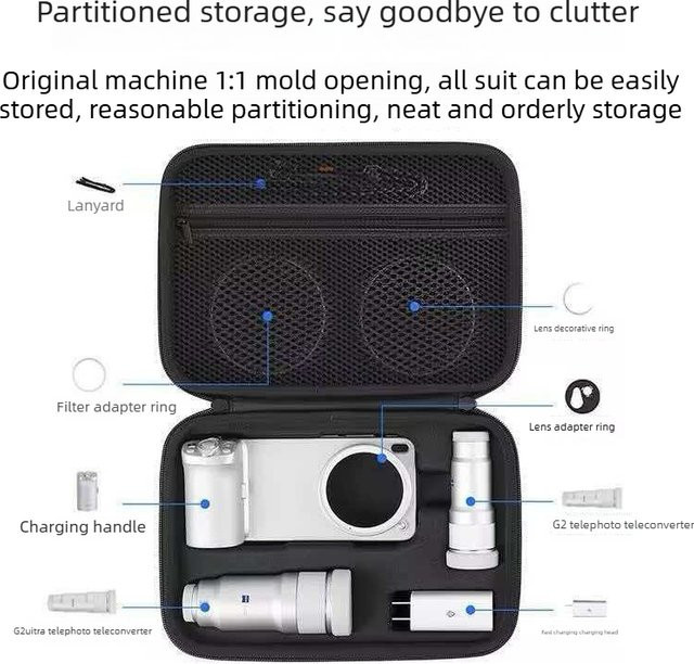 LS Aufbewahrungstasche für Vivo X300 Ultra Fotografie-Set in Schwarz - Bild 1