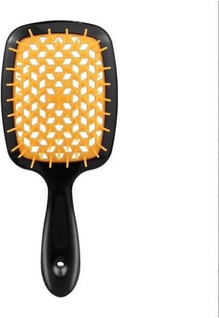 NATAWA Luftkissenbürste, Antistatisch, Orange, für lockiges Haar - Bild 1