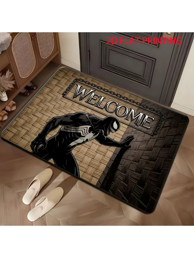 Beast Kingdom Marvel Venom Fußmatte aus Polyester, Mehrfarbig, B/T: 60 x 40 cm - Bild 7