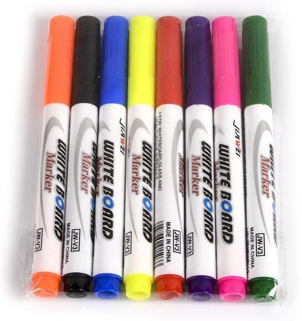 Home Whispers Magische Wasser Malerei Stifte für Kinder, 8 Stück bunte Marker mit Schwimm-Tinte für Montessori Früherziehung - Bild 1