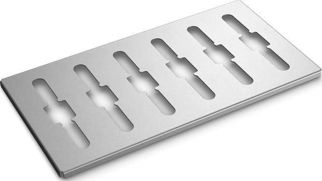 FlexTop Wings Einleger Geflügelrost aus Edelstahl in Silber für Outdoorküchen - Bild 1