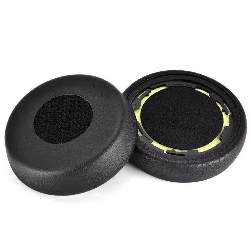 Jabra Evolve 75 75+ Ersatz-Ohrpolster aus weichem Protein-Leder mit Memory-Schaum in Schwarz - Bild 3