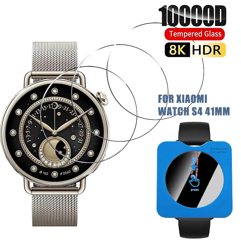Xiaomi Smartwatch Screenprotektor Glas, 41 mm, Unisex - Bild 4