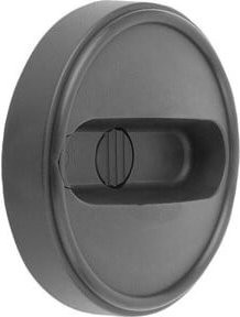 KIPP Handrad Größe 2 in Schwarz mit Querbohrung aus Kunststoff, Durchmesser 1: 100 mm, Durchmesser 2: 10 H7, Tiefe: 11,4 mm - Bild 1