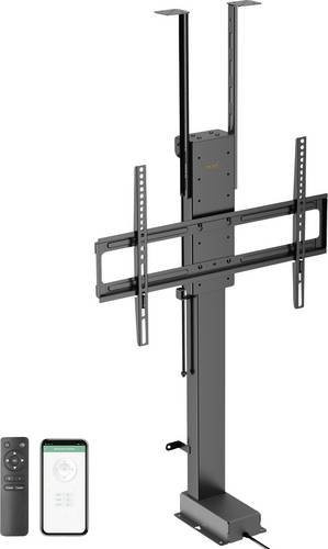 My Wall Elektrische TV-Wandhalterung mit App-Steuerung und Wi-Fi, Schwarz, für Fernseher von 94,0 cm bis 165,1 cm - Bild 1