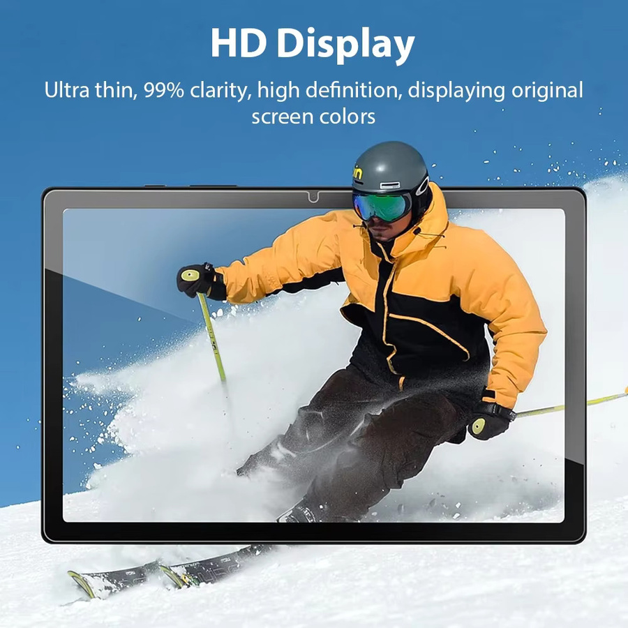 2er-Set Gehärtetes Glas Schutzfolie für Samsung Galaxy Tab S11 S10 Lite S9 Plus S7 S6 Lite A11 A9 Plus A8 A7 in Transparent - Bild 3