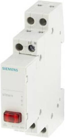 Siemens Indus.Sector Leuchtmelder mit 1 Lampe in Rot und Weiß, 6 mm² - Bild 1