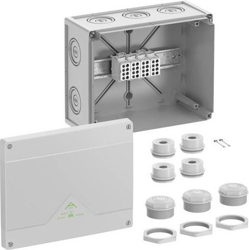 Spelsberg Abzweigkasten Grau IP54 IP66 L x B x H: 20,2 x 25,2 x 12,0 cm - Bild 1