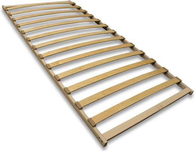 Coemo Lattenrost FIX aus Holz mit 13 Federleisten, braun, B/T: 90 x 200 cm - Bild 1
