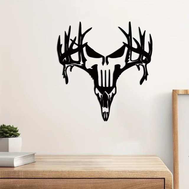 CIFBUY Metall-Wandkunst Berg-Design als Landschaftsdekoration - Bild 1