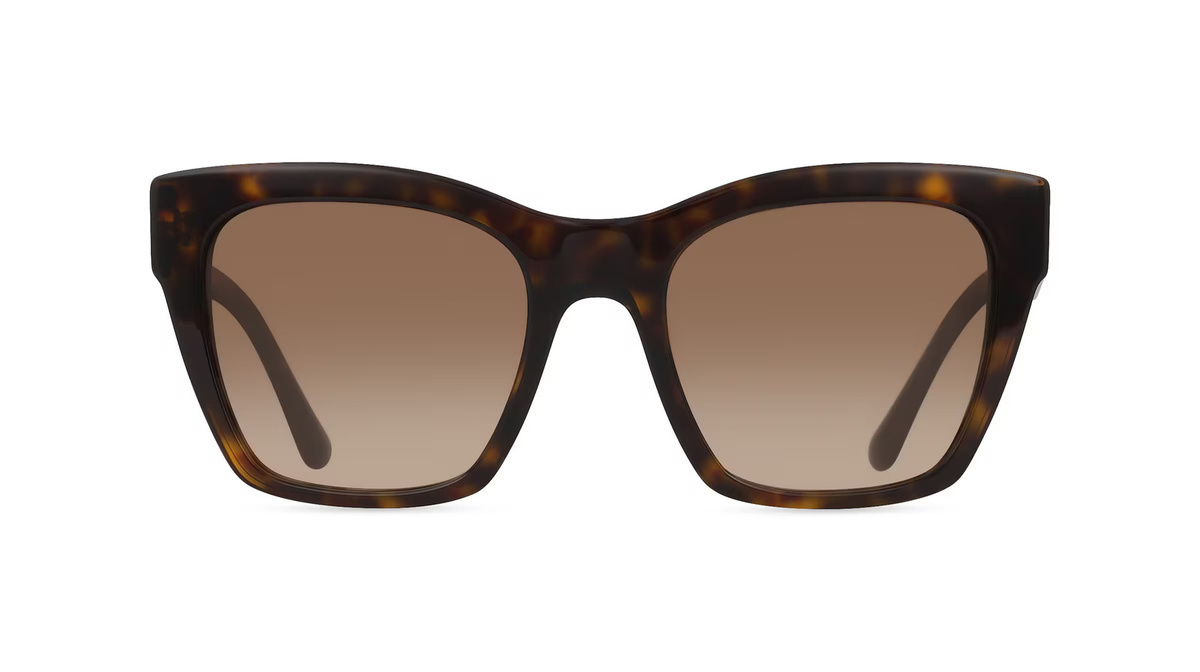 Dolce&Gabbana 0DG4384 Sonnenbrille, Vollrand, Quadratisch, Acetat, Damen, braun - Bild 1