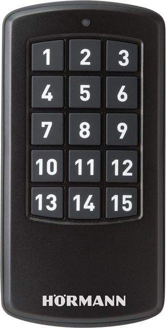 Hörmann Industrie Handsender HSI 15 868 MHz in Schwarz für bis zu 15 Empfänger - Bild 1